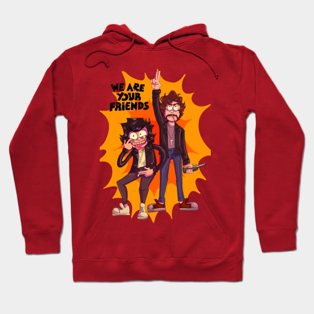 We Are Your Friends Justice Hoodie by Kaerepi